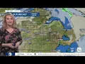 Did you hear the thunder this morning Hally Vogel heard a big rumble while delivering the forecast