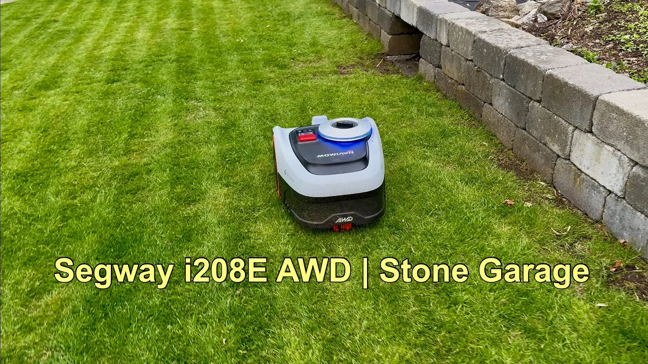 Segway i208E AWD parking in stone garage!