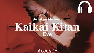 Download 【Acoustic 8D】Kaikai kitan - Eve | Cover Okada Takuya MP3