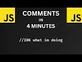 JS Comments in 2 Minutes