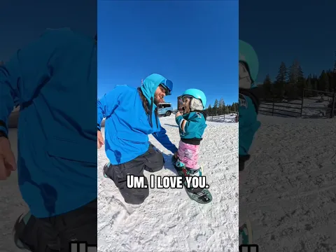 "Daddy I love you!"