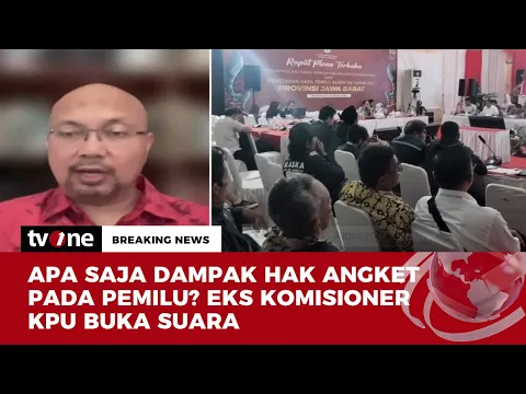 Eks Komisioner KPU: Hak Angket Tidak Ada Hubungan dengan Pembatalan Hasil Pemilu