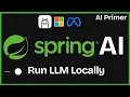 Hands-on Spring AI with Ollama and Microsoft Phi-3 Run LLMs locally and connect from Java