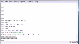 Python Programming Tutorial 16 Sort and Tuples