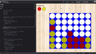 Javascript ReactJs Connect4 - Getting the game to fight and a few optimizations
