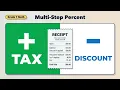 7 RP 3 Multistep Percent Problems Grade 7 Math