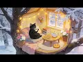 Cozy Treehouse of My Cat 🐾🌳 Winter Lofi Music For Study, Work ❄️ Beats to relax / study to
