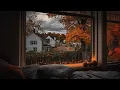 Gloomy Fall Rain From A Neighborhood In Salem Calm Rain Ambience For Reading Sleeping Etc