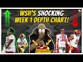 Download Lagu 🚨WSH's SCHOKKENDE 2025 Week 1 Dieptekaart Uitgebracht! 😱JCM \u0026 Deebo VERRASSINGEN! Tijd voor PANIE...