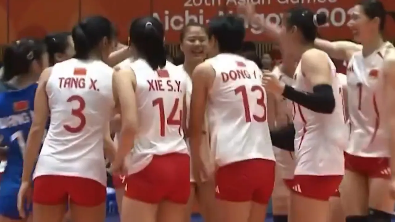 ญี่ปุ่นยับ จีนทุบคาบ้าน3เซตรวด คว้าทองวอลเลย์บอลเอเชียนเกมส์