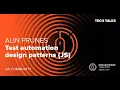 Test automation design patterns JS