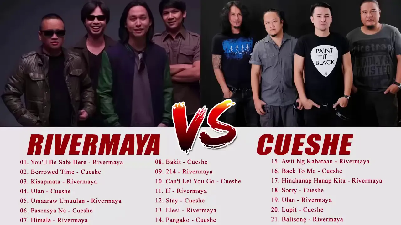 Rivermaya, Cueshe Nonstop Music - Rivermaya, Cueshe OPM tagalog Love SONgs EVEr