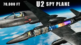 Inside the U-2 Spy Plane:| How It Operates at the Edge of Space | 70,000ft@LearnfromthebaseUkraine