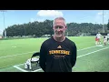 Lady Vols Soccer Coach Joe Kirt post-game vs South Alabama