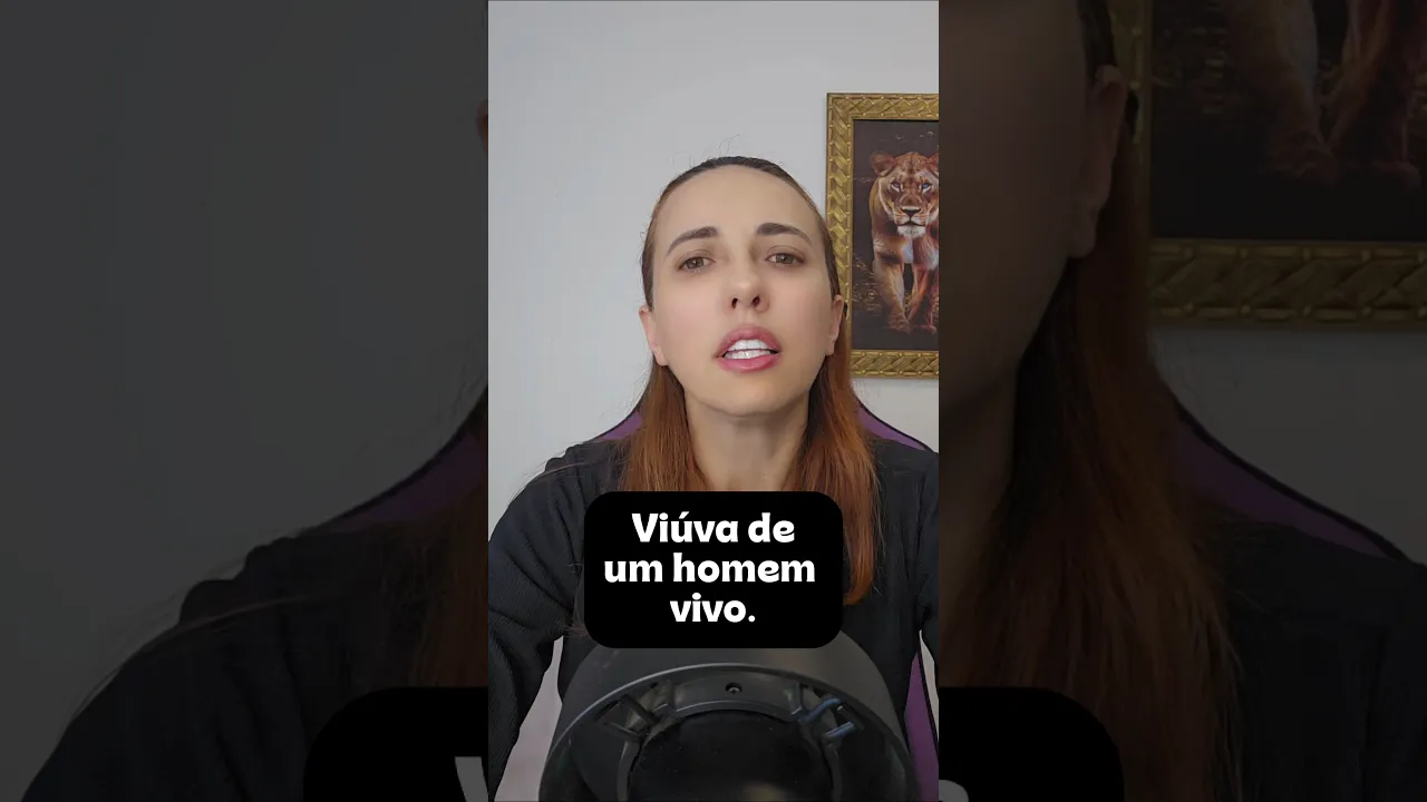 Viúva de um homem vivo.
