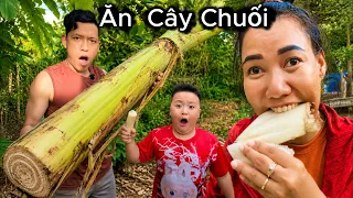 Làm theo thử thách của Fan Tập 2 - Ăn cây chuối / Bắp TV