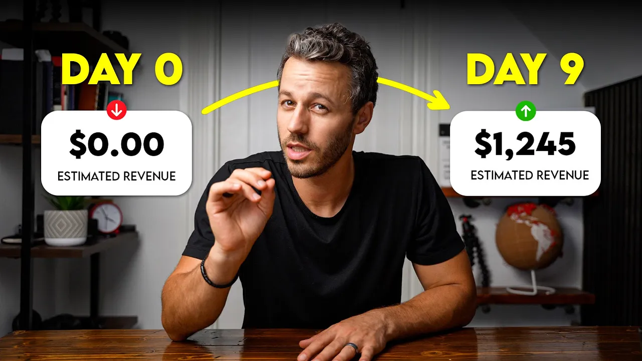 How To Start A YouTube Channel & Make Money From Day 1 (Step by Step): video thumbnail