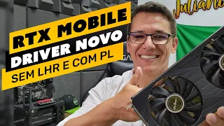 ⛏️😱 GPU RTX MOBILE - ALIEXPRESS - INSTALANDO DRIVERS NVIDIA ATUALIZADOS -  PROBLEMA RESOLVIDO