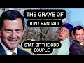 THE GRAVE OF TONY RANDALL Star of Hit Show The Odd Couple - The Hardest Grave For Me To Find