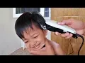 Lagu RAMBUT BARU!! Rafa Potong Rambut di Rumah PAPA yang Potongin Rambutnya hehehee