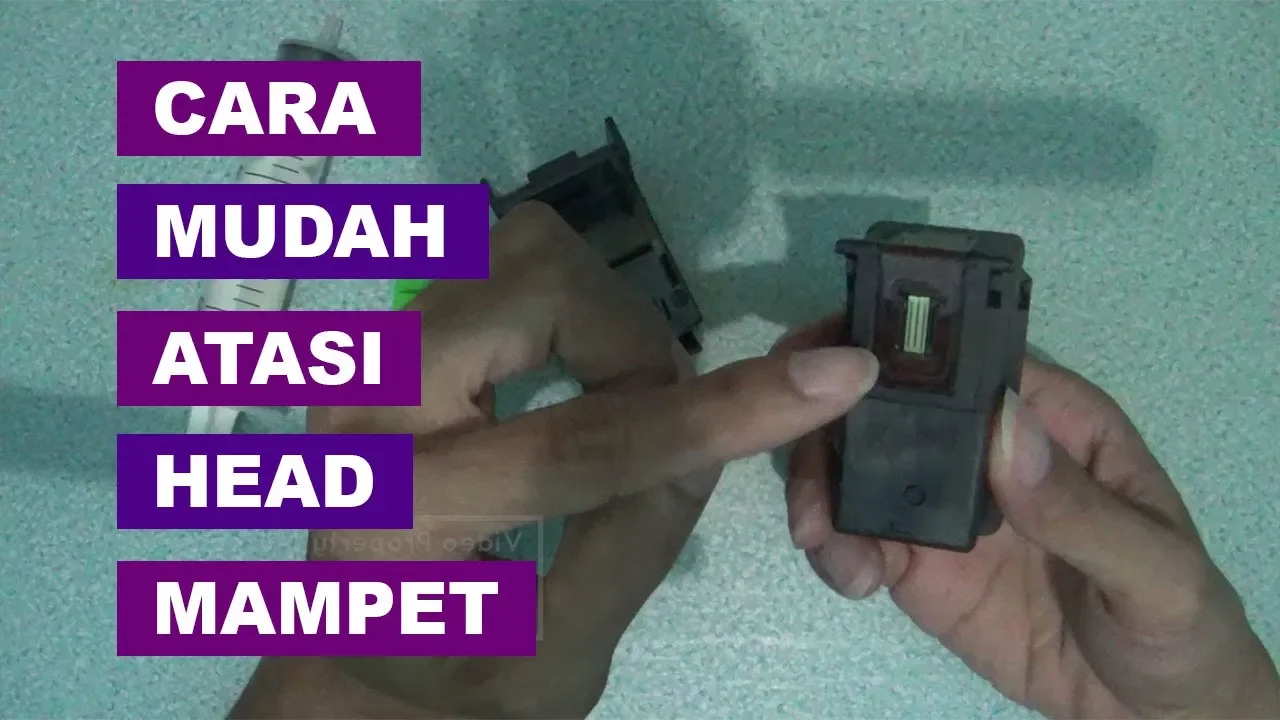 Cara Memperbaiki Servis Printer Cartridge Tinta Tidak Keluar Canon IP 2770 dan Semua Tipe. Cartridge. 