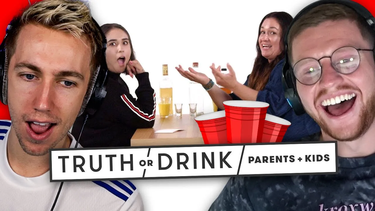 SIDEMEN REACT TO TRUTH OR DRINK WITH PARENTS