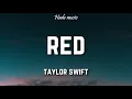 Download Lagu Taylor Swift - Red (Lyrics)