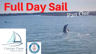 Basic sailing for beginners on our Catalina 22