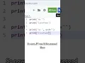 Python How to print without linefeeds