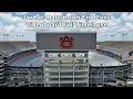 Jordan-Hare Stadium North End Zone board Full Timelapse July 2024-25