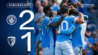 EXTENDED HIGHLIGHTS | Man City 2-1 Bournemouth | Premier League returns with dramatic win!