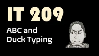 Abstract Base Classes Duck Typing