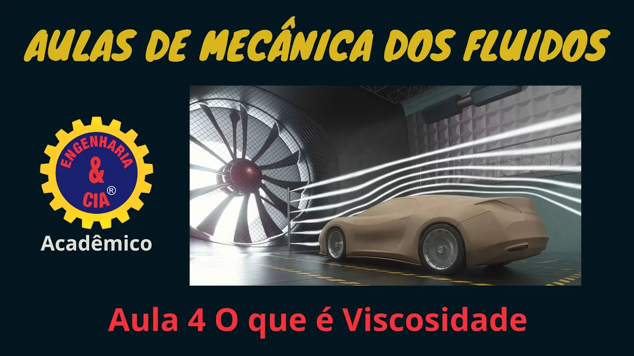 #MECFLU 4 O Que é Viscosidade | Mecânica dos Fluidos | por Micelli Camargo