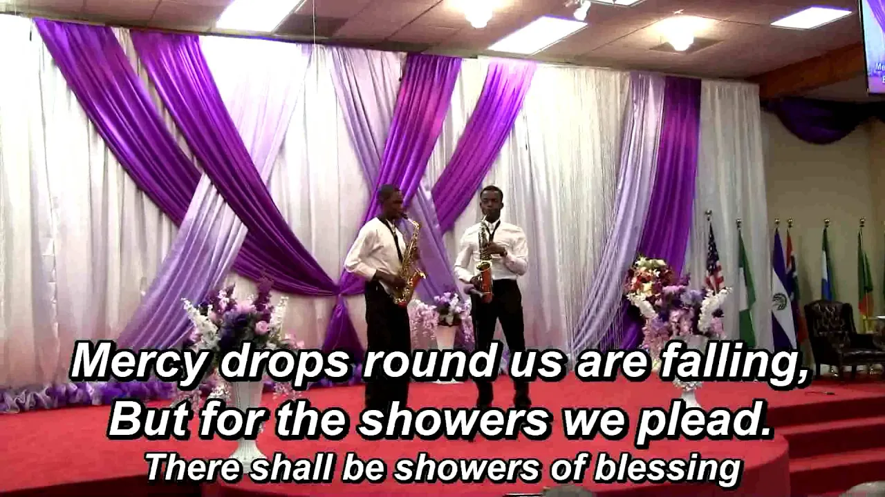 There shall be showers of blessing (Sax Duets)