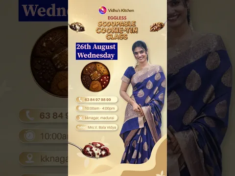 Scoopable Cookie-Tin Class Offline #ytshorts #offlinebakingclass #cookietin #cookietinbakingclass
