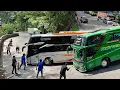 Download Lagu DRAMA TERBURUK., KERNET PEGANG BALOK BESAR !!! Tantangan Terberat Sopir Bus Melintasi Tikungan Curam