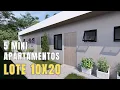 5 APARTAMENTOS PARA ALQUILER EN LOTE DE 10X20