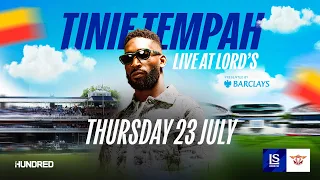 Tinie Tempah performs live at Lord's!