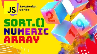 JS How to sort an array numbers numeric integers in Vanilla JavaScript