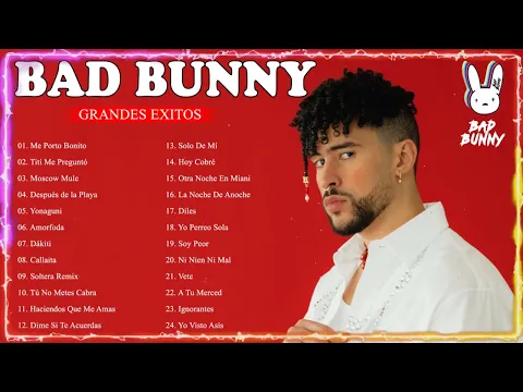 Download MP3 Bad Bunny Top Playlist 2022 | Bad Bunny Exitos - Bad Bunny Mix 2022