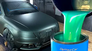 Seafoam Green Comes Alive Over Delta Force Basecoat