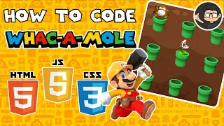 Whack a Mole Game in Javascript HTML CSS