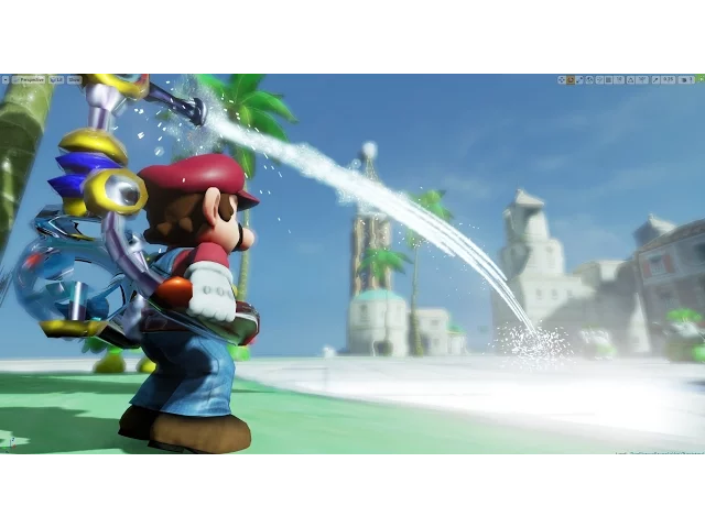Unreal Engine 4 [4.14]  Super Mario Sunshine + Download Link