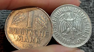 1962 Germany 1 Deutsche Mark Coin Values Information Mintage History and More