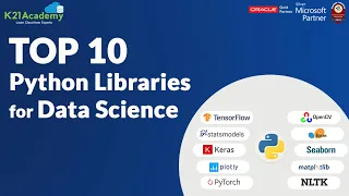 Top 10 Python Libraries for Data Science Python Libraries Explained K21Academy