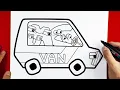 How to Draw Alphabet Lore - VAN