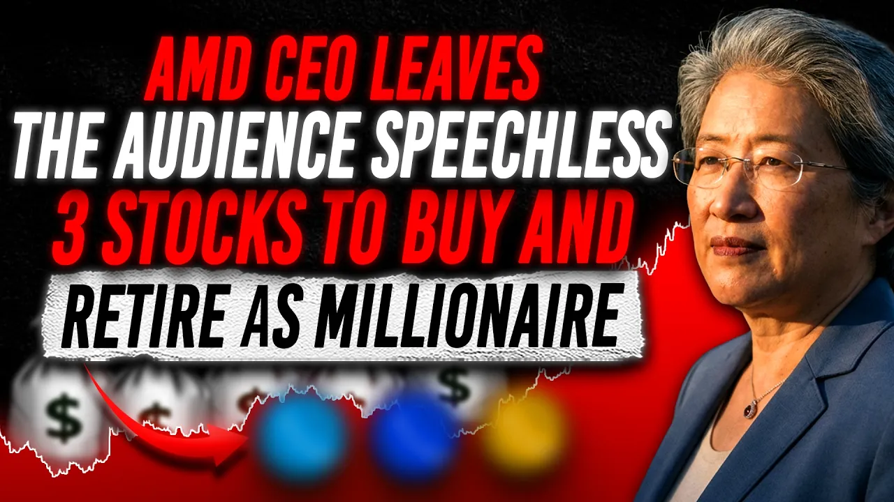 AMD CEO Lisa Su Just Dropped A $2 Trillion AI Bomb - You Just Need 4 Stocks To Buy NOW - Act Fast!!