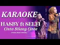 Download Lagu KARAOKE Hasby ft Selfi Cinta Bilang Cinta - D'ACADEMY 5 || Official Karaoke Lirik