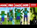 Download Lagu Minecraft REAL LIFE ZOMBIE HOUSE BUILD CHALLENGE - NOOB vs PRO vs HACKER vs GOD / Animation