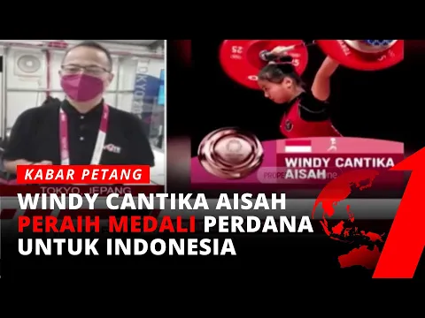 Indonesia Sukses Raih Medali Pertama dari Cabor Angkat Besi Olimpiade 2020